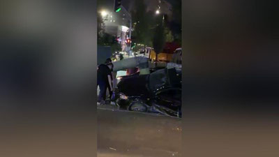 Изрображение 'В Учтепинском районе на одной улице в разное время произошли два крупных ДТП'