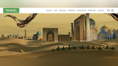 Изрображение 'Сайт BBC назвал Самарканд жемчужиной нового Шелкового пути'