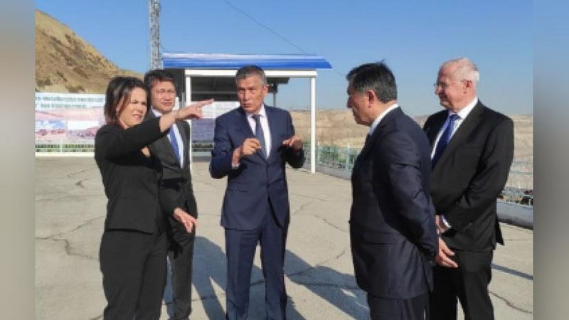 Изрображение 'Министр иностранных дел Германии побывала на производственных площадках АГМК'