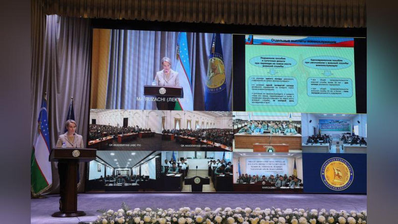'Rossiya Mudofaa vazirligi bilan hamkorlikda moliyaviy ta`minot bo`yicha yig`in o`tkazildi'ning rasmi
