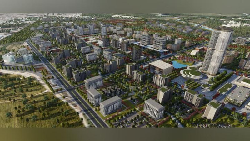 Изрображение 'Запущено строительство "Namangan New City" (видео)'