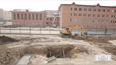 'Sergeli tumanida ikkita yangi maktab barpo etilmoqda'ning rasmi