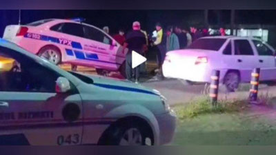 Изрображение 'В Яккабаге произошло ДТП с участием автомобиля ДПС'