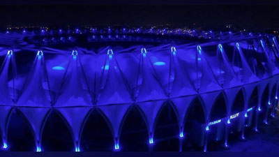 Изрображение 'Узбекистан поддержал глобальную акцию “Освети мир синим цветом” (видео)'