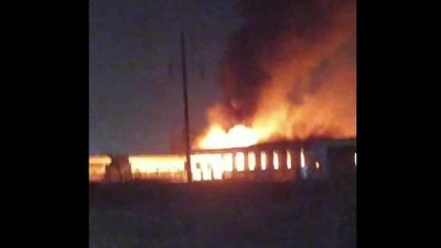 Изрображение 'На АГНКС в Намангане произошел пожар (видео)'