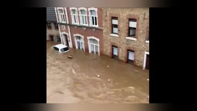 Изрображение 'Из-за наводнений в Германии погибли 20 человек, 70 пропали без вести (видео)'