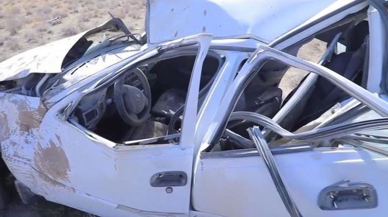 Изрображение 'ДТП в Навоийской области унесло жизни водителя и пассажира "Нексии" (видео)'