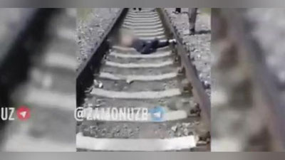 Изрображение 'В Андижанской области пешеход в наушниках, не услышав шум поезда, погиб на месте'