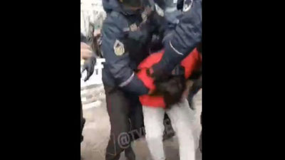 Изрображение 'В Нацгвардии объяснили потасовку на рынке Чорсу (видео)'