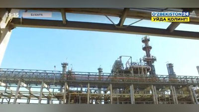 Изрображение 'В Узбекистане впервые произведено дизельное топливо стандарта «Евро-4» и «Евро-5» (видео)'