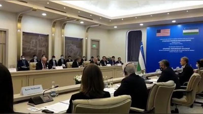 Изрображение 'В Ташкенте проходят узбекско-американские переговоры'