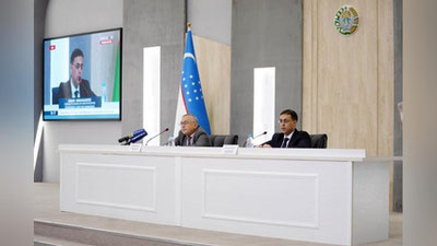 'O`zbekiston Respublikasi Markaziy banki tomonidan ro`yxatga olingan tijorat banklarining umumiy soni 32 tani tashkil etadi'ning rasmi