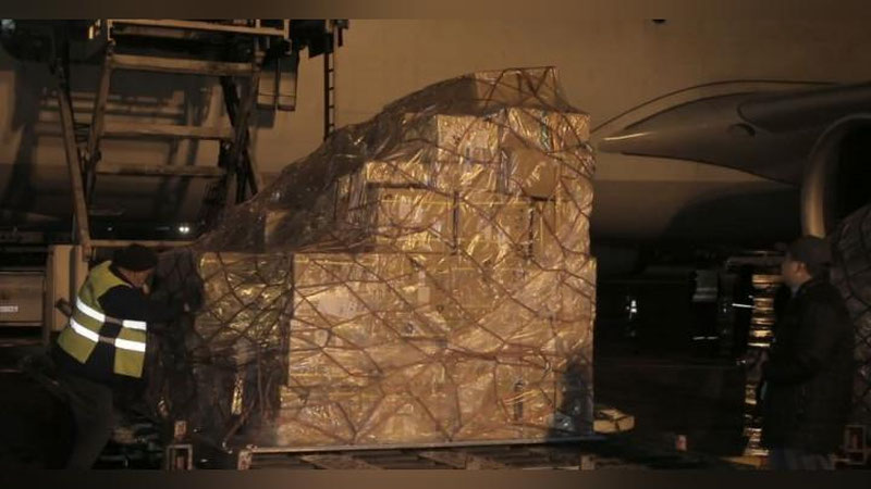 Изрображение 'В Ташкент доставили 4,5 тонны шприцов в рамках программы вакцинации COVAX'