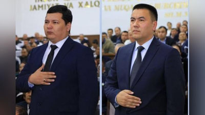 Изрображение 'Утверждены хокимы Учкуприкского и Багдадского районов Ферганской области'