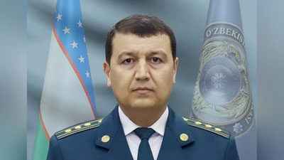 Изрображение 'Шавкат Рахмонов стал первым заместителем министра внутренних дел'