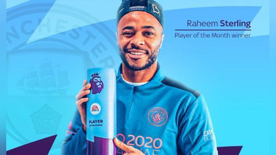 'Стерлинг АПЛнинг декабрь ойидаги энг яхши футболчиси деб топилди'ning rasmi