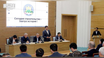 'Hokim qurilish davomida hokimiyat duch kelayotgan eng katta muammolarni aytib o`tdi'ning rasmi