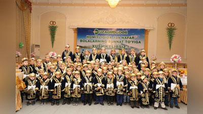 'Surxondaryoda 104 bolaning sunnat to`yi o`tkazib berildi (foto)'ning rasmi