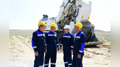 Изрображение 'НГМК приступил к разработке новых золотоносных месторождений'