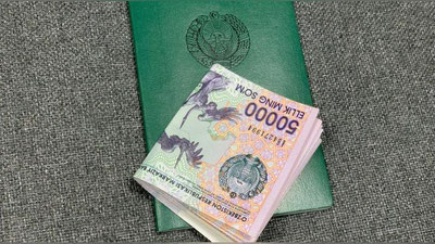 'FHDYo mudiri guvohnoma uchun 1,2 million so`radi'ning rasmi