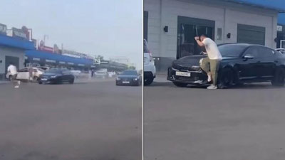 Изрображение 'В Сергелийском районе в результате уличной гонки автомобилей погиб пешеход'