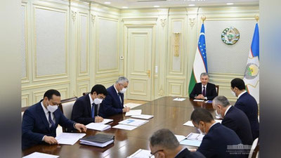 Изрображение 'Президент рассмотрел проекты, реализуемые в партнерстве с ОАЭ'