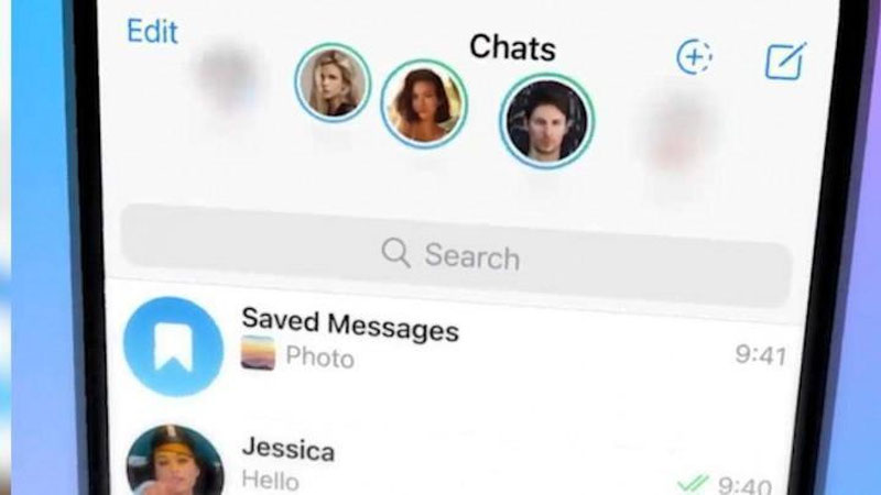 'Bugundan Telegram’da Instagram singari "stories" qo`yish funksiyasi ishga tushdi'ning rasmi