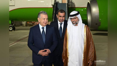 'Ўзбекистон Президенти Дубайга келди'ning rasmi