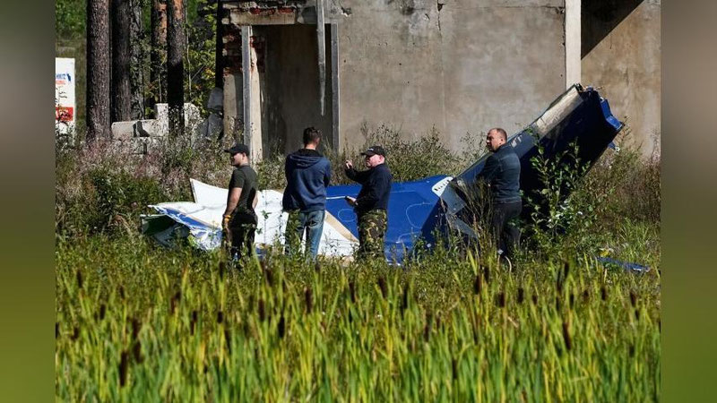 'Prigojin halokatga uchragan samolyotining qora qutilari topildi'ning rasmi