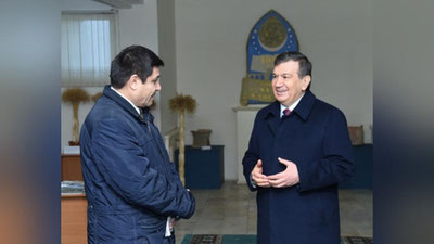 Изрображение 'ПРЕЗИДЕНТ УЗБЕКИСТАНА СОВЕРШАЕТ ПОЕЗДКУ ПО ХОРЕЗМСКОЙ ОБЛАСТИ'