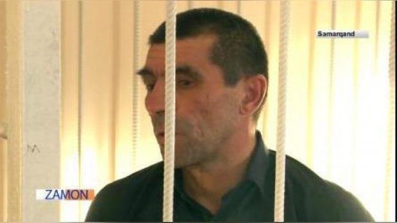 'Samarqandda xotinini o`ldirib, do`koniga ko`mgan shaxsga hukm o`qildi (video)'ning rasmi