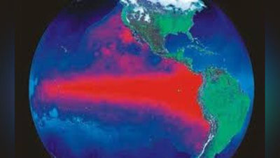 'Dunyodagi eng katta fenomen El-Nino dunyo iqlimiga o`z ta`sirini ko`rsata boshladi'ning rasmi