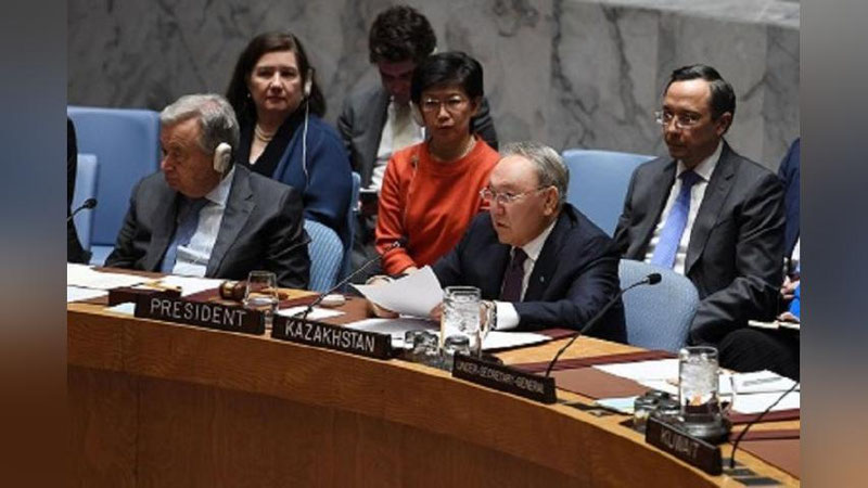 'Ўзбекистон Республикаси ташқи ишлар вазири БМТ Хавфсизлик кенгаши йиғилишида иштирок этди'ning rasmi