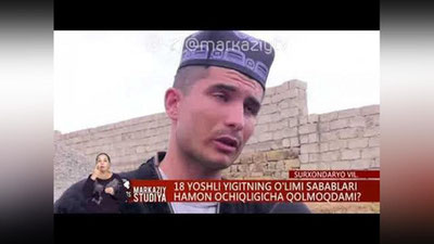 'Kollej direktori urgan o`smir o`z joniga qasd qildi (Video)'ning rasmi