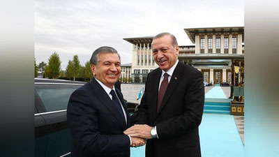 Изрображение 'ОФИЦИАЛЬНО: ГЛАВА ТУРЦИИ ПОСЕТИТ ТАШКЕНТ И БУХАРУ'