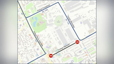 Изрображение 'В связи с временным закрытием части улицы в Сергели изменен маршрут ряда городских автобусов'