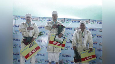 'Xorazmlik polvon Prezident sovrini — 10 000 dollarga ega bo`ldi'ning rasmi