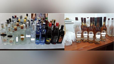 'Alkogol mahsulotlarining noqonuniy olib kirilishiga  chek qo`yildi 'ning rasmi