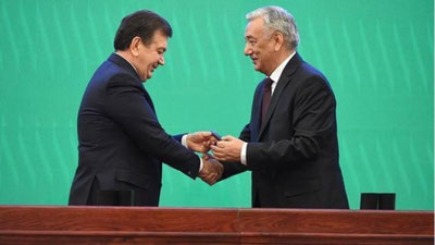 'БУГУН ШАВКАТ МИРЗИЕЕВ ПРЕЗИДЕНТ ЭТИБ САЙЛАНГАНИГА БИР ЙИЛ ТЎЛДИ'ning rasmi