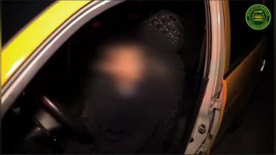 Изрображение 'В Навоийской области остановили "Матиз" с 10-летним ребенком за рулем'