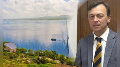 'Ukrainalik diplomat Armanistondagi ko`lda cho`kib ketdi'ning rasmi