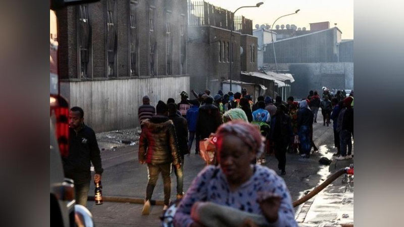 'JARdagi binoda yong`in chiqdi'ning rasmi