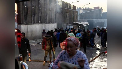 'JARdagi binoda yong`in chiqdi'ning rasmi