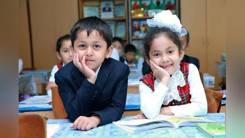 'Bugun qariyb 733 ming nafar bola 1-sinfga qadam qo`ydi'ning rasmi