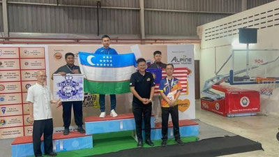 'O`zbekistonlik taekvondochilar Jahon kubogida 3 ta oltin medalni qo`lga kiritdi'ning rasmi