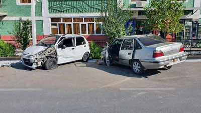 'Andijonda Nexia va Matiz ishtirokida YTH sodir bo`ldi'ning rasmi