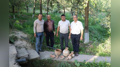 'Kumushkondan II-VI asrlarga tegishli bo`lgan qabr topildi'ning rasmi