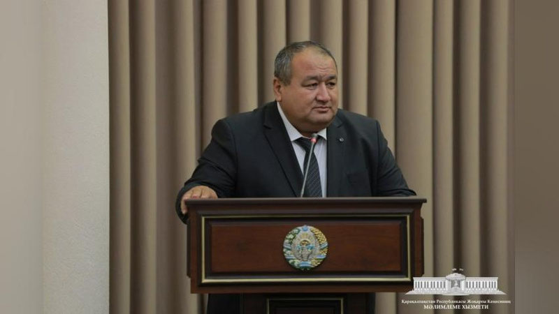'Amudaryo tumaniga hokim tayinlandi'ning rasmi