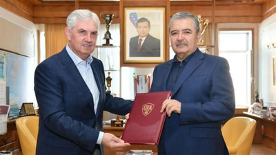 'O`zbekiston futzal milliy terma jamoasiga murabbiy tayinlandi'ning rasmi