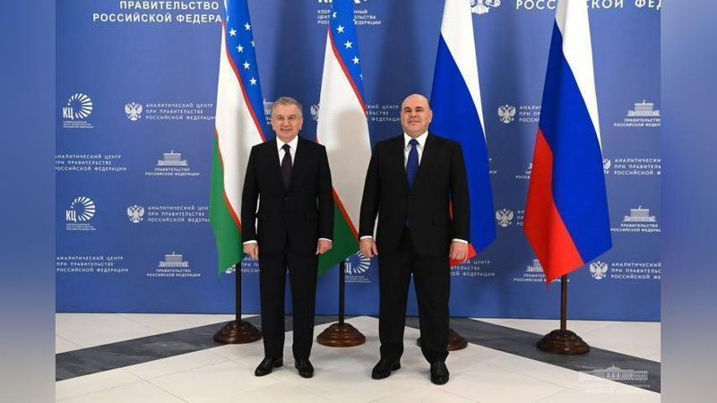 'Шавкат Мирзиёев Михаил Мишустин билан музокара ўтказди (видео)'ning rasmi